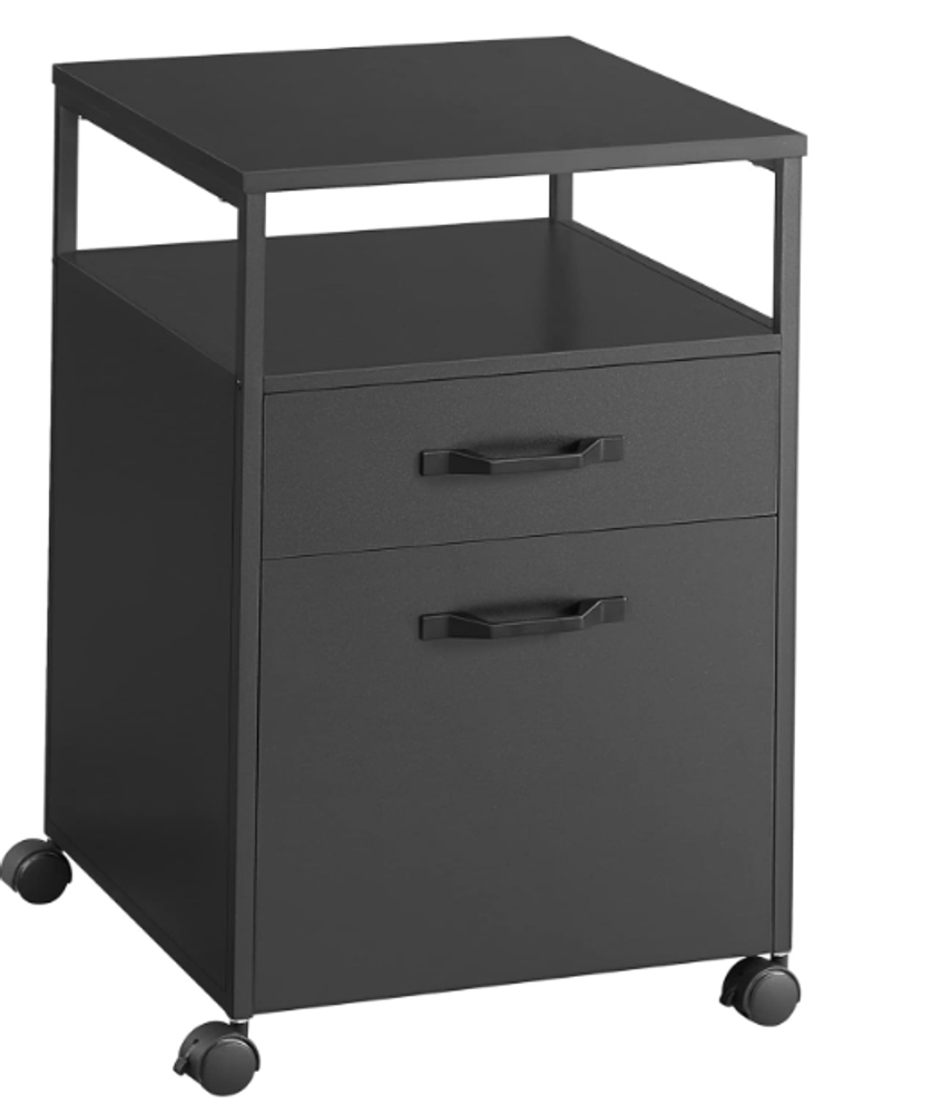 VASAGLE Mobile Filing Cabinet with Wheels - Thumbnail 4