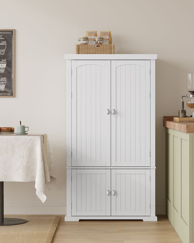 VASAGLE Freestanding Kitchen Pantry Cabinet - Thumbnail 3