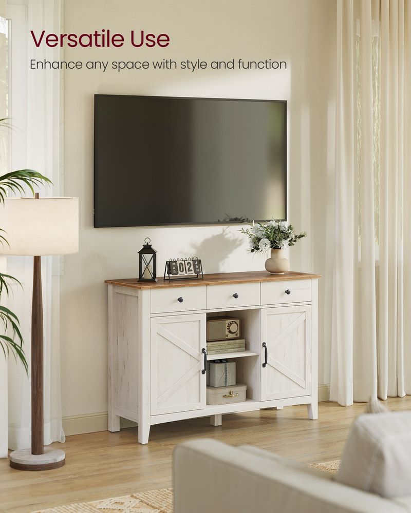 VASAGLE Farmhouse Buffet Cabinet - Thumbnail 3