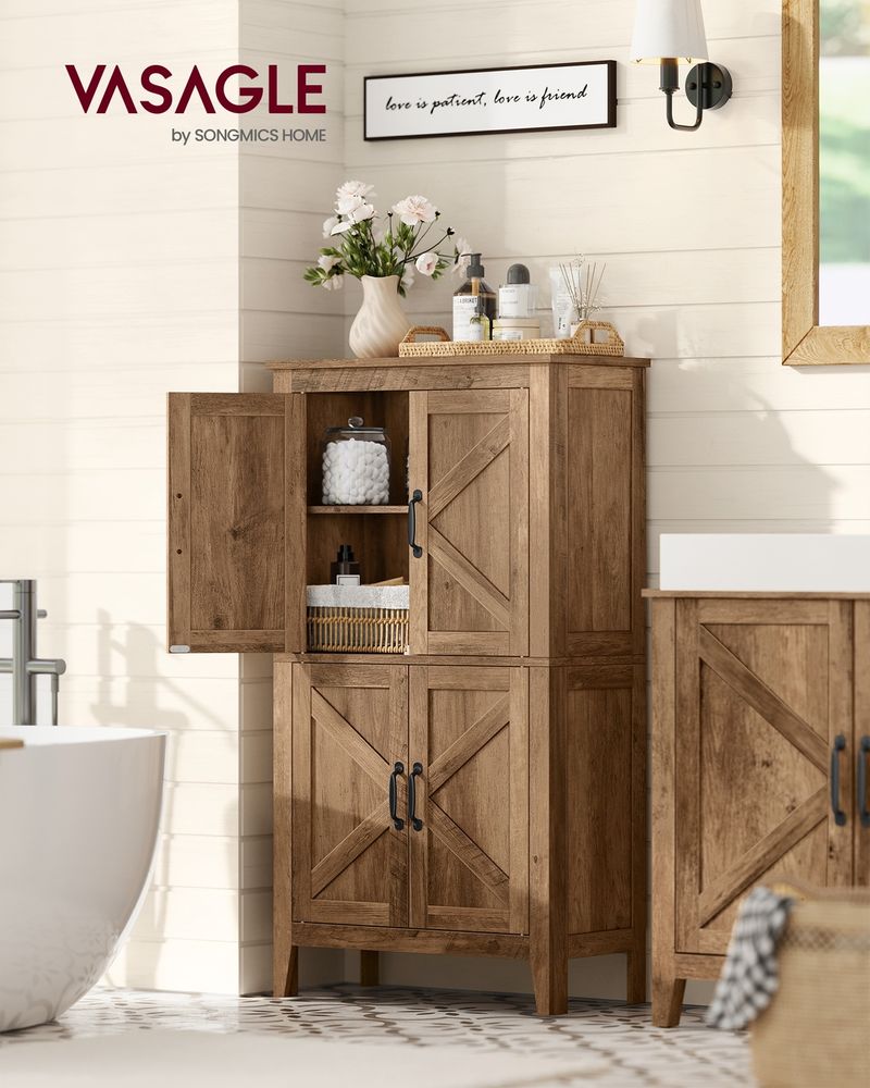 VASAGLE LIRY Collection Shoe Storage Cabinet - Thumbnail 2