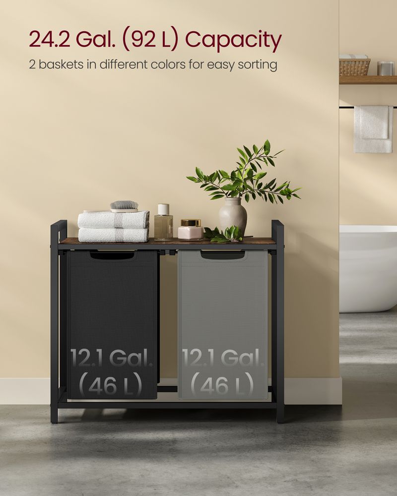 VASAGLE Laundry Hamper - Thumbnail 4