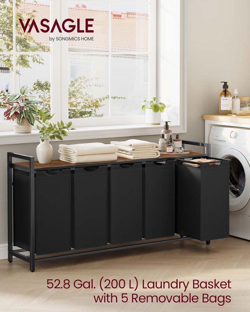 VASAGLE Laundry Hamper - Thumbnail 5