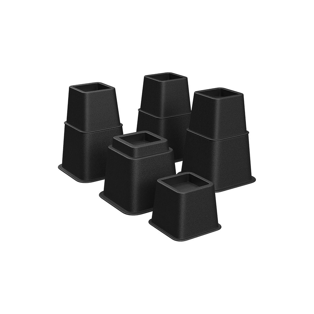 Bed Risers 4 Inch Heavy Duty 4 Pack, Furniture Risers For Sofas