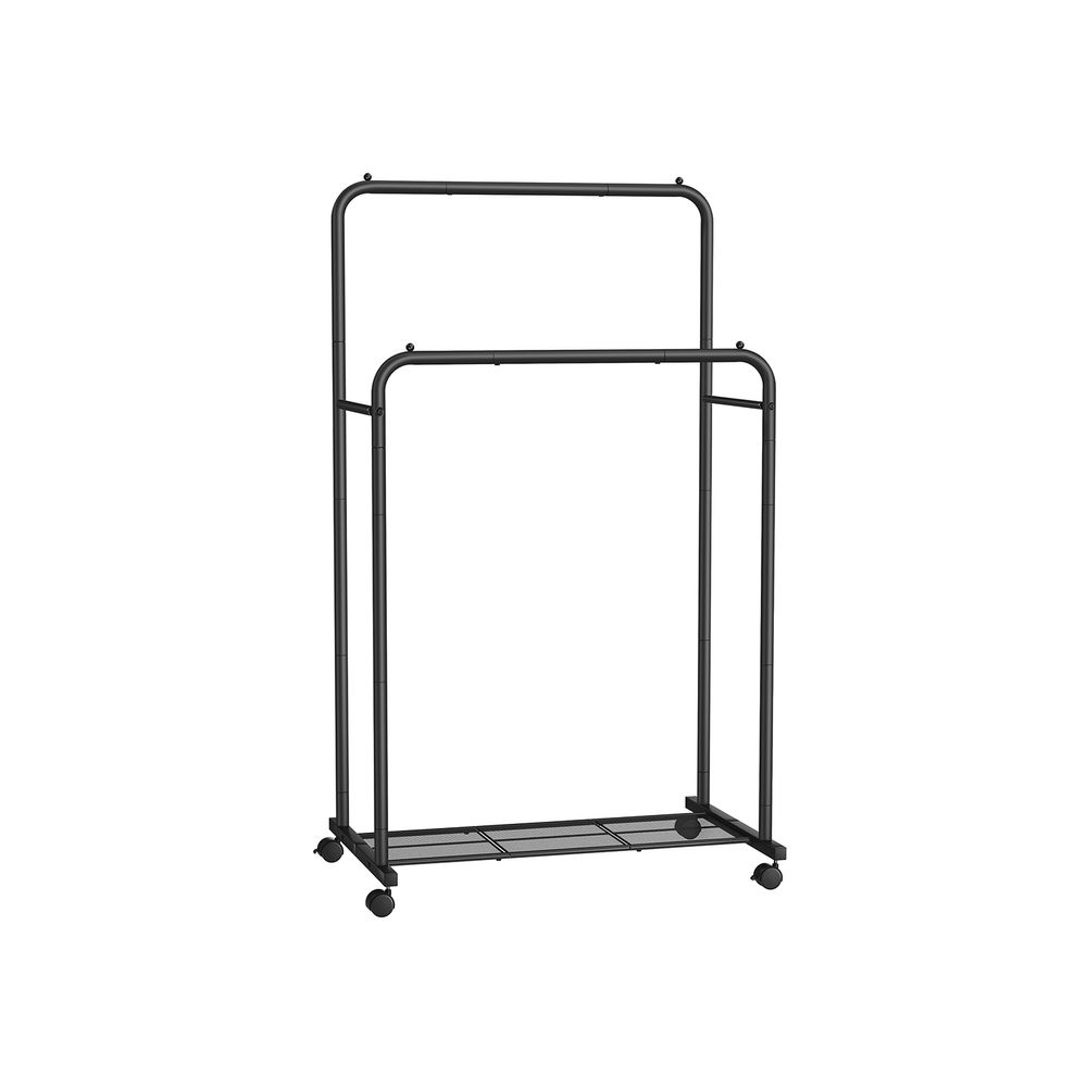 Metal mesh garment discount rack