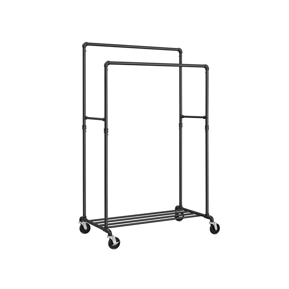  SONGMICS Clothes Rack with Wheels, 35.8 Inch Garment