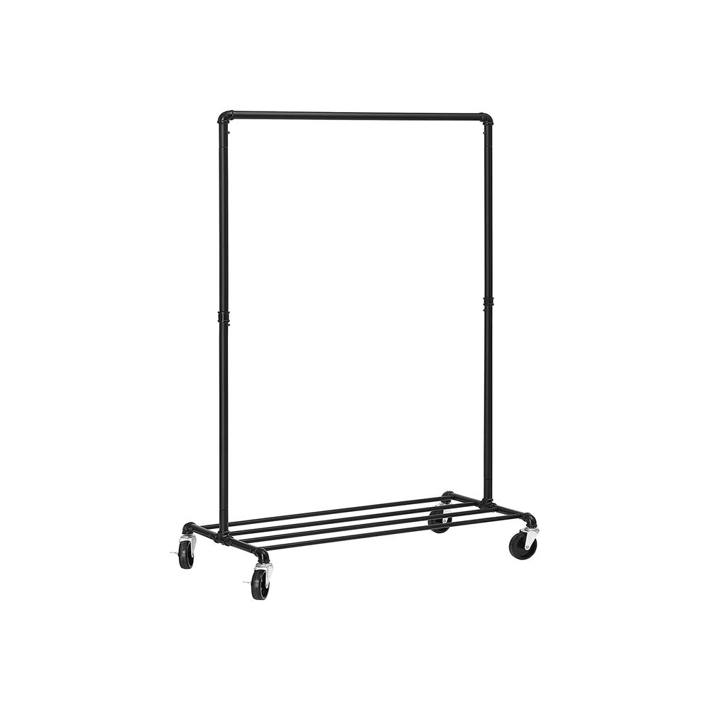 Heavy duty wardrobe discount rail