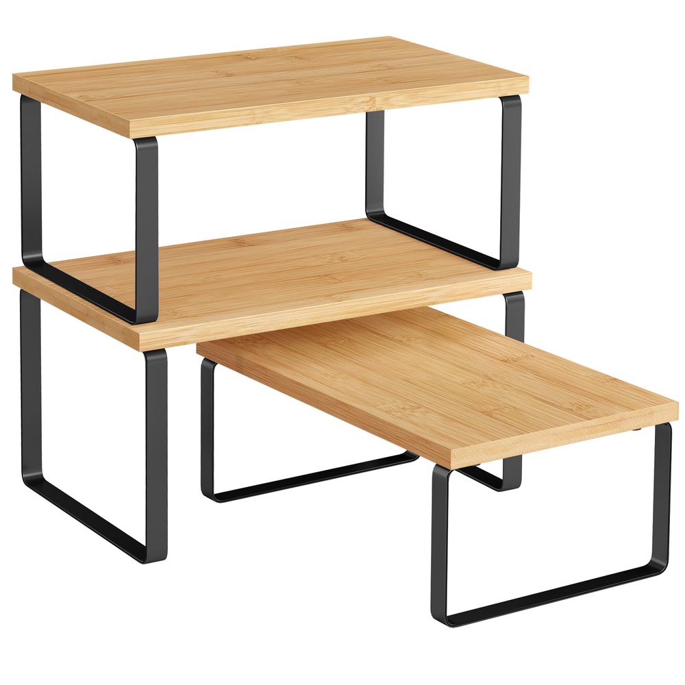 SONGMICS Cabinet Organizer Shelf - Thumbnail 2