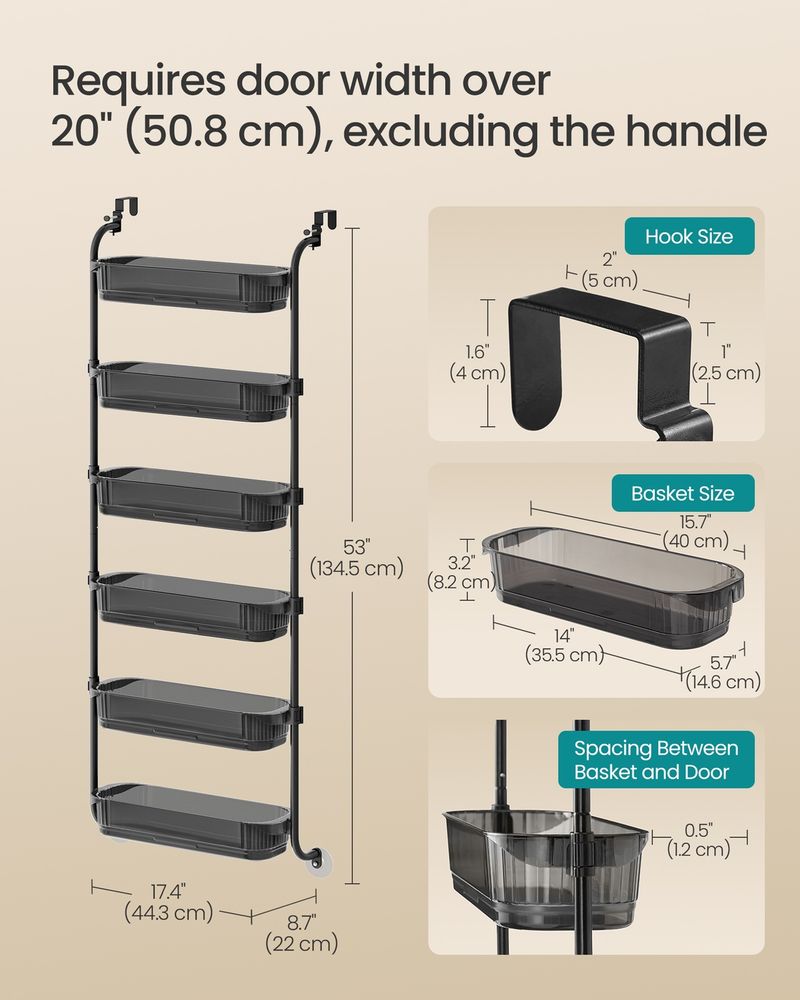 SONGMICS Pantry Organizer - Thumbnail 3