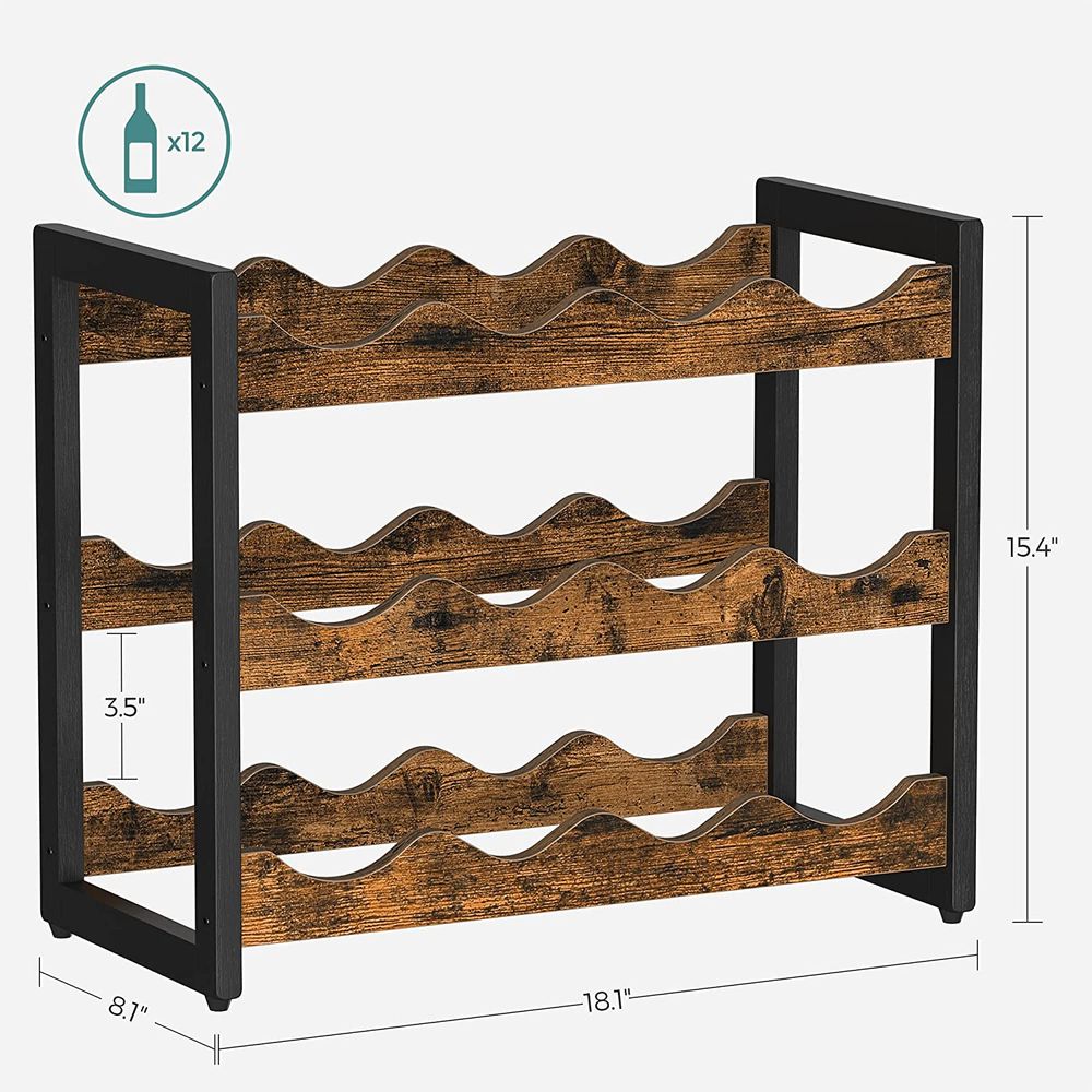 Product Display rack plan Wooden wine bottle rack with -  Portugal