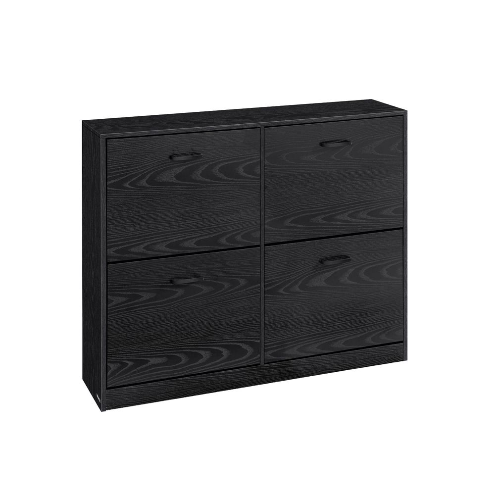 VASAGLE Shoe Cabinet with 4 Flip Doors