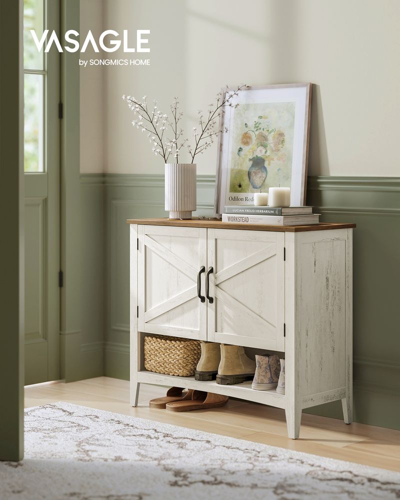 VASAGLE 3-Tier Shoe Cabinet - Thumbnail 2