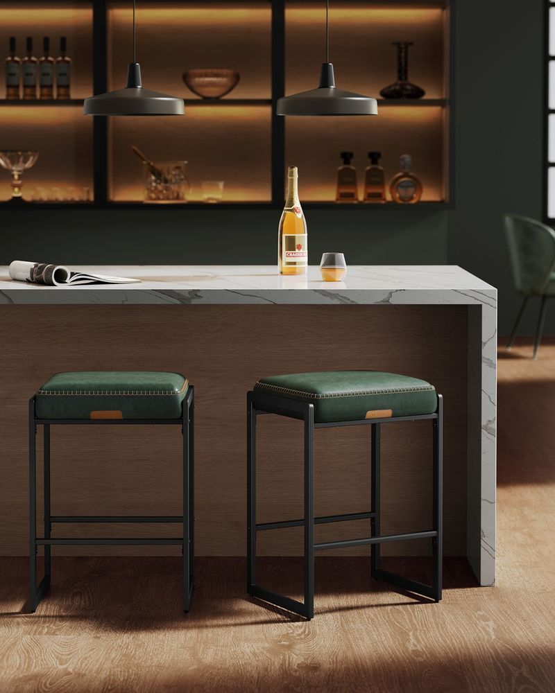 VASAGLE EKHO Collection Counter Height Bar Stools