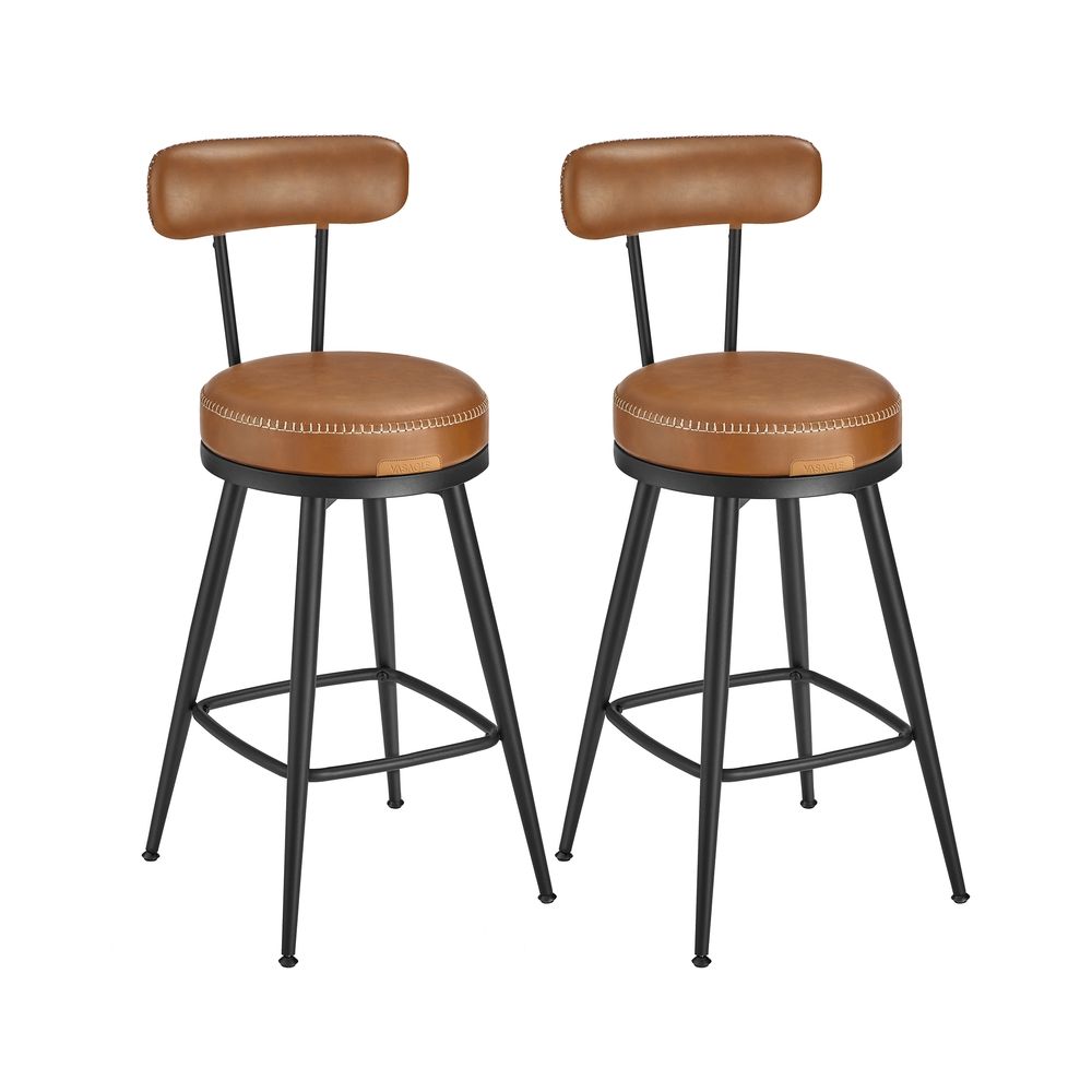 VASAGLE EKHO Collection Bar Stools Set of 2 - Thumbnail 3