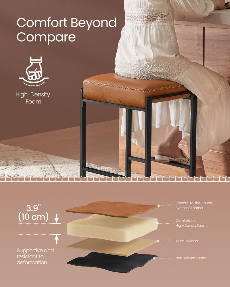 VASAGLE EKHO Collection Bar Stools - Thumbnail 2