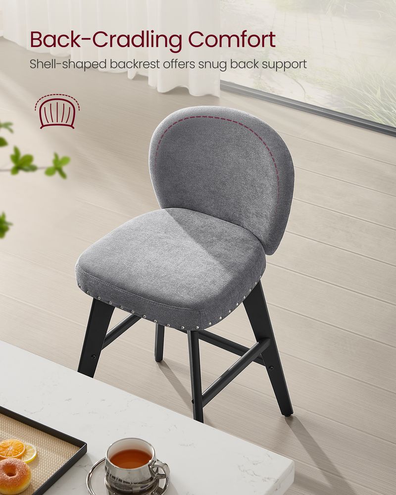 SONGMICS VASAGLE Bar Stools Set of 4 - Thumbnail 2