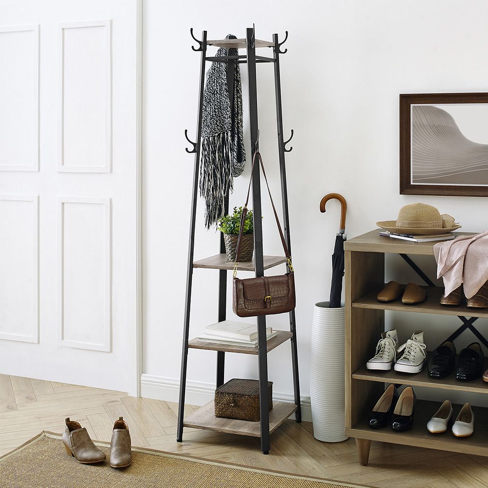 Songmics tapered discount coat rack stand