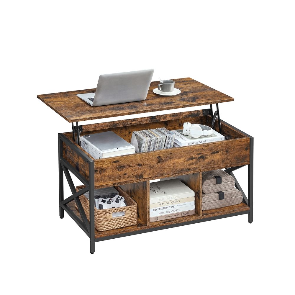 VASAGLE Lift Top Coffee Table with Storage