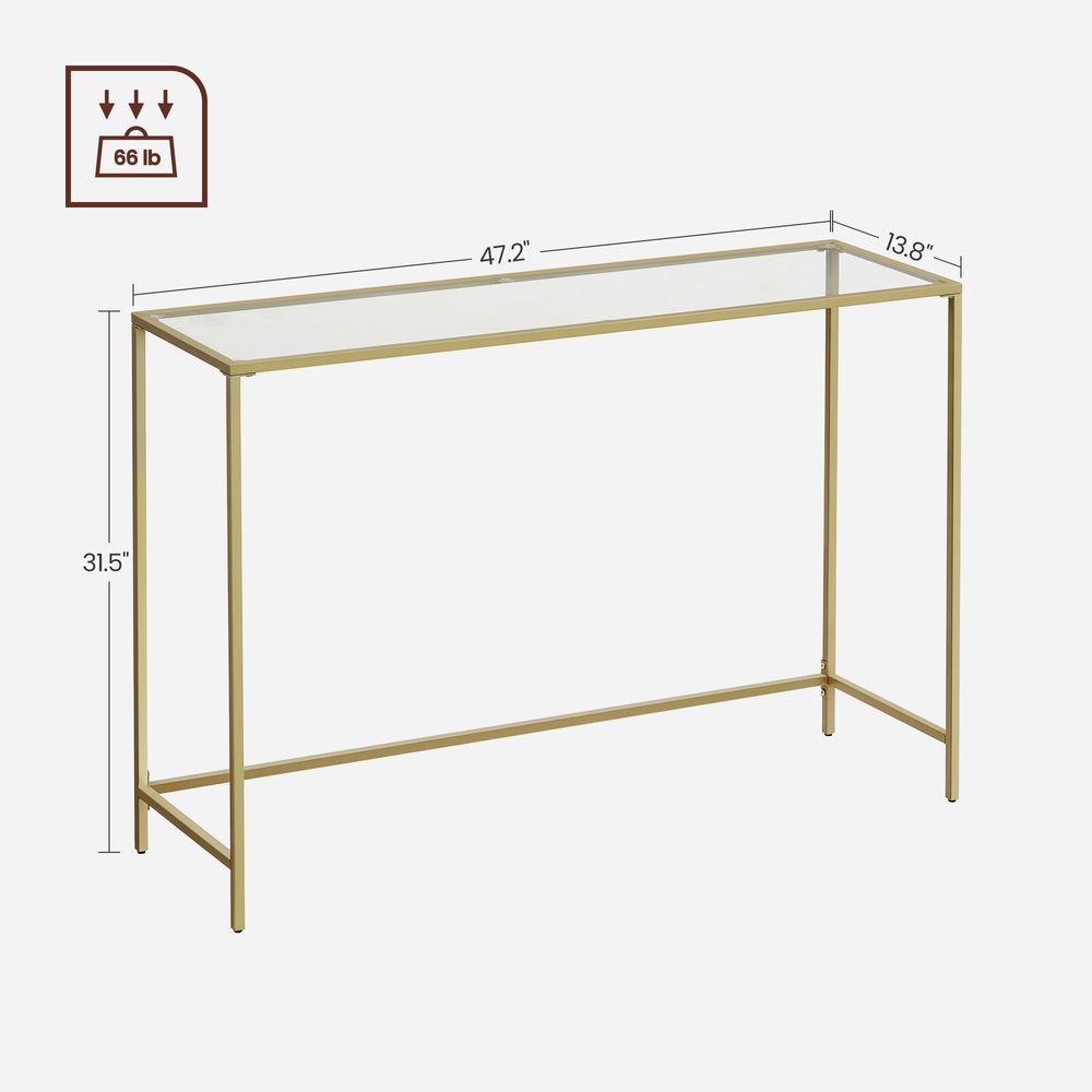 VASAGLE 47.2 Inches Console Table - Thumbnail 2