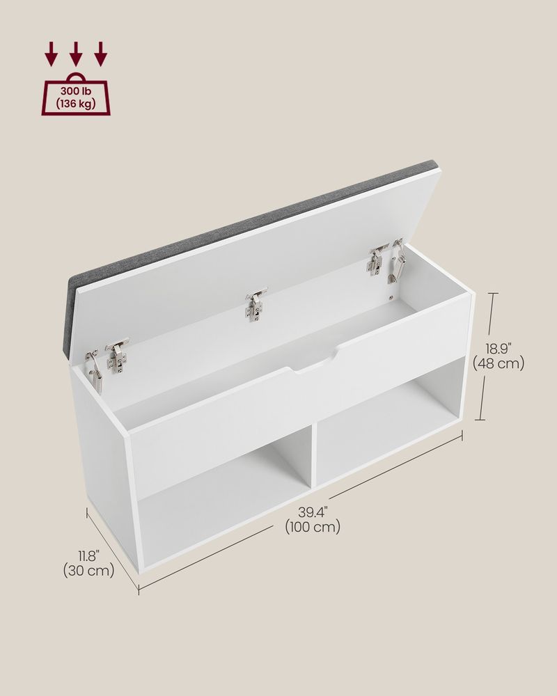 Custos Entryway Bench with Storage - Thumbnail 3