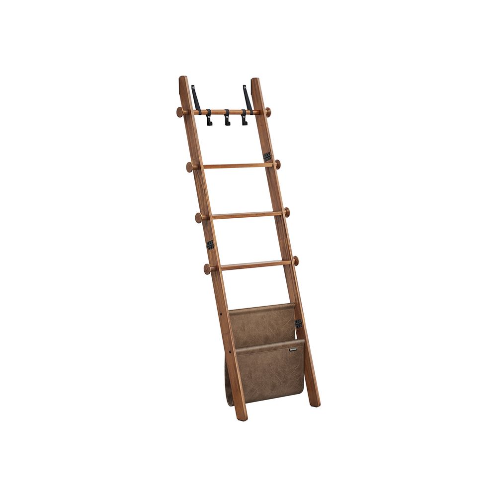 VASAGLE 5-Tier Wooden Blanket Ladder - Thumbnail 5