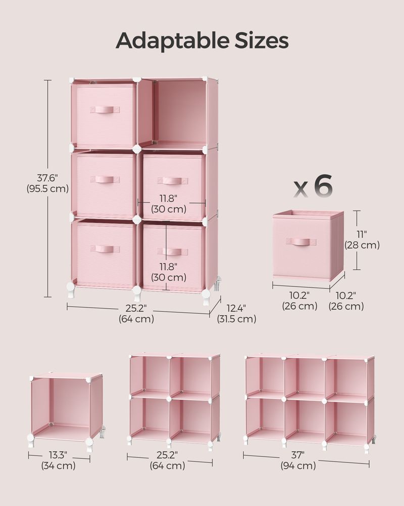 SONGMICS Cube Storage Organizer