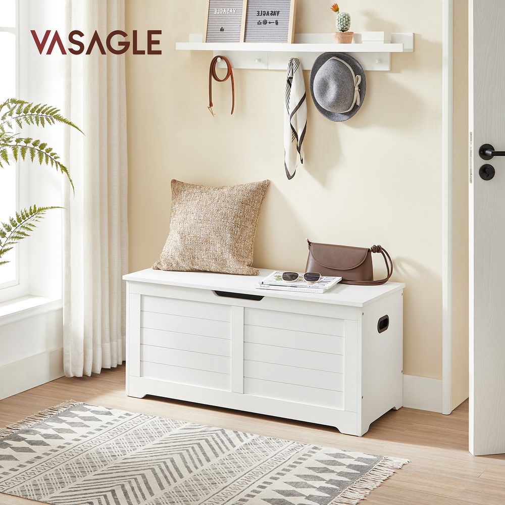 VASAGLE Storage Chest with 2 Safety Hinges - Thumbnail 5