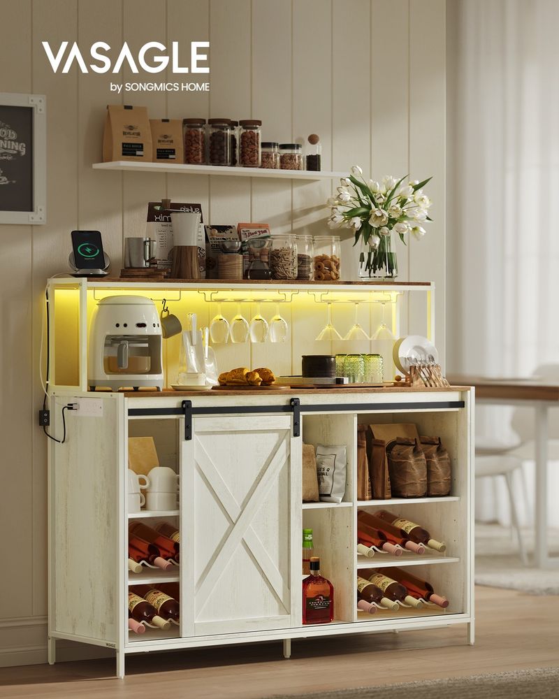 VASAGLE Coffee Bar Cabinet