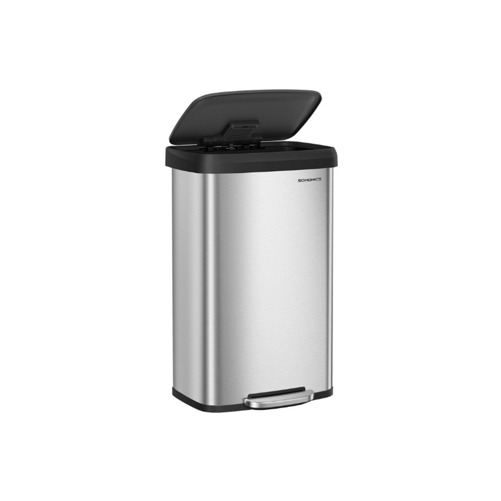 SONGMICS 18-Gallon Stainless Steel Garbage Can - Thumbnail 2