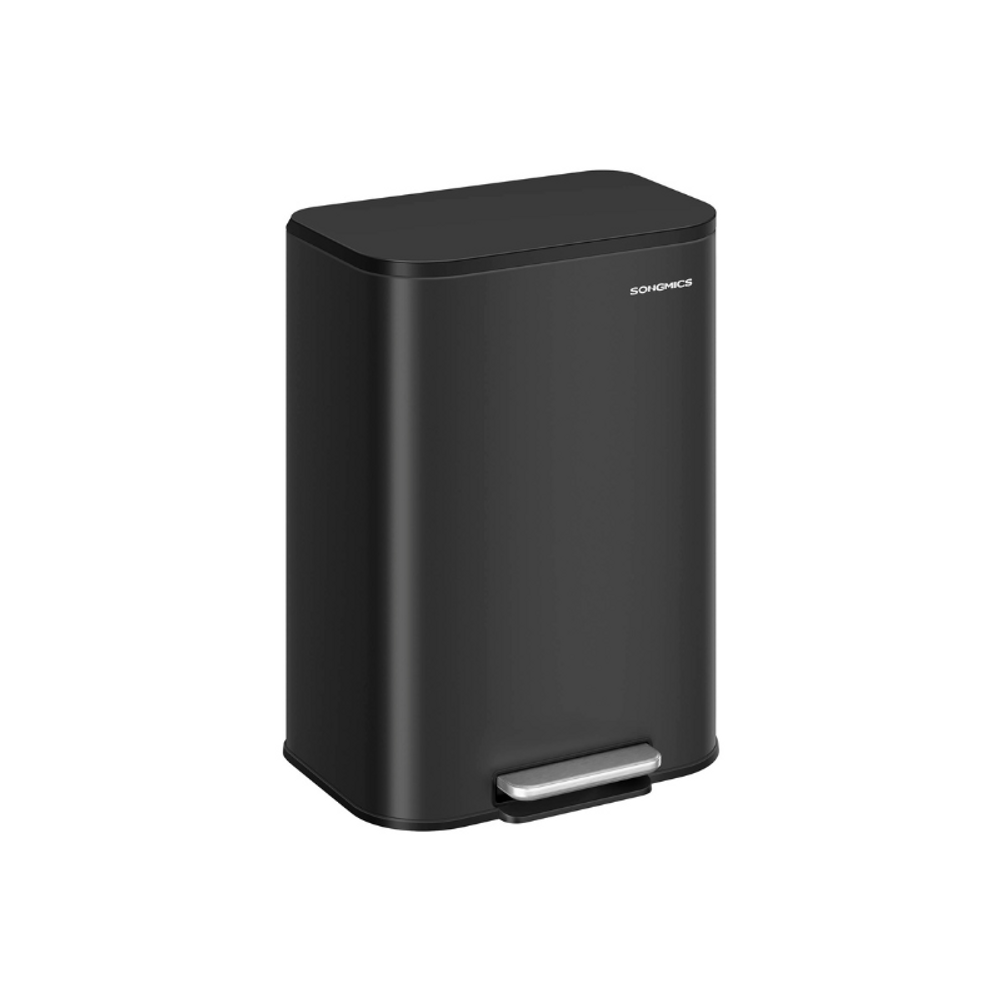 SONGMICS 13-Gallon Trash Can with Lid