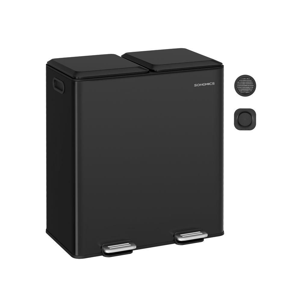 SONGMICS Double Trash Can