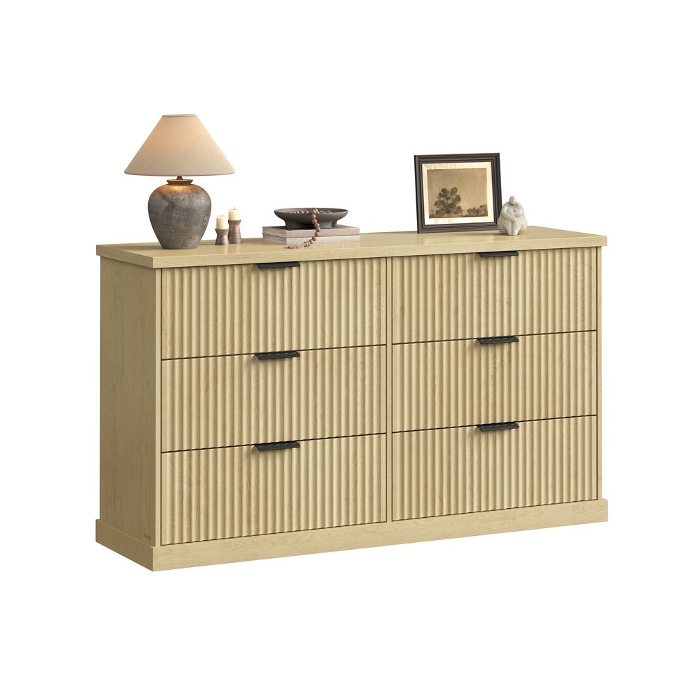 VASAGLE MAXE Collection 6-Drawer Double Dresser