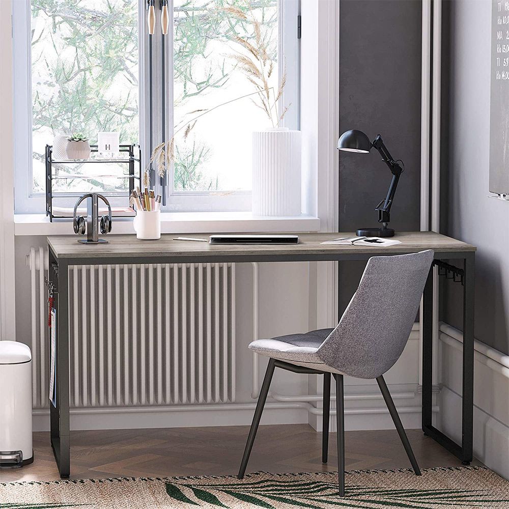 VASAGLE Computer Desk with 8 Hooks - Thumbnail 4