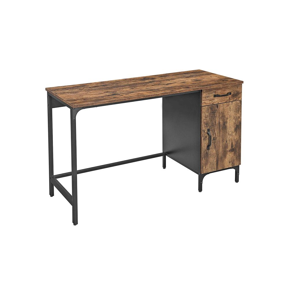 Industrial Style Wooden Desk Computer Desk Home Office Desk Rustic