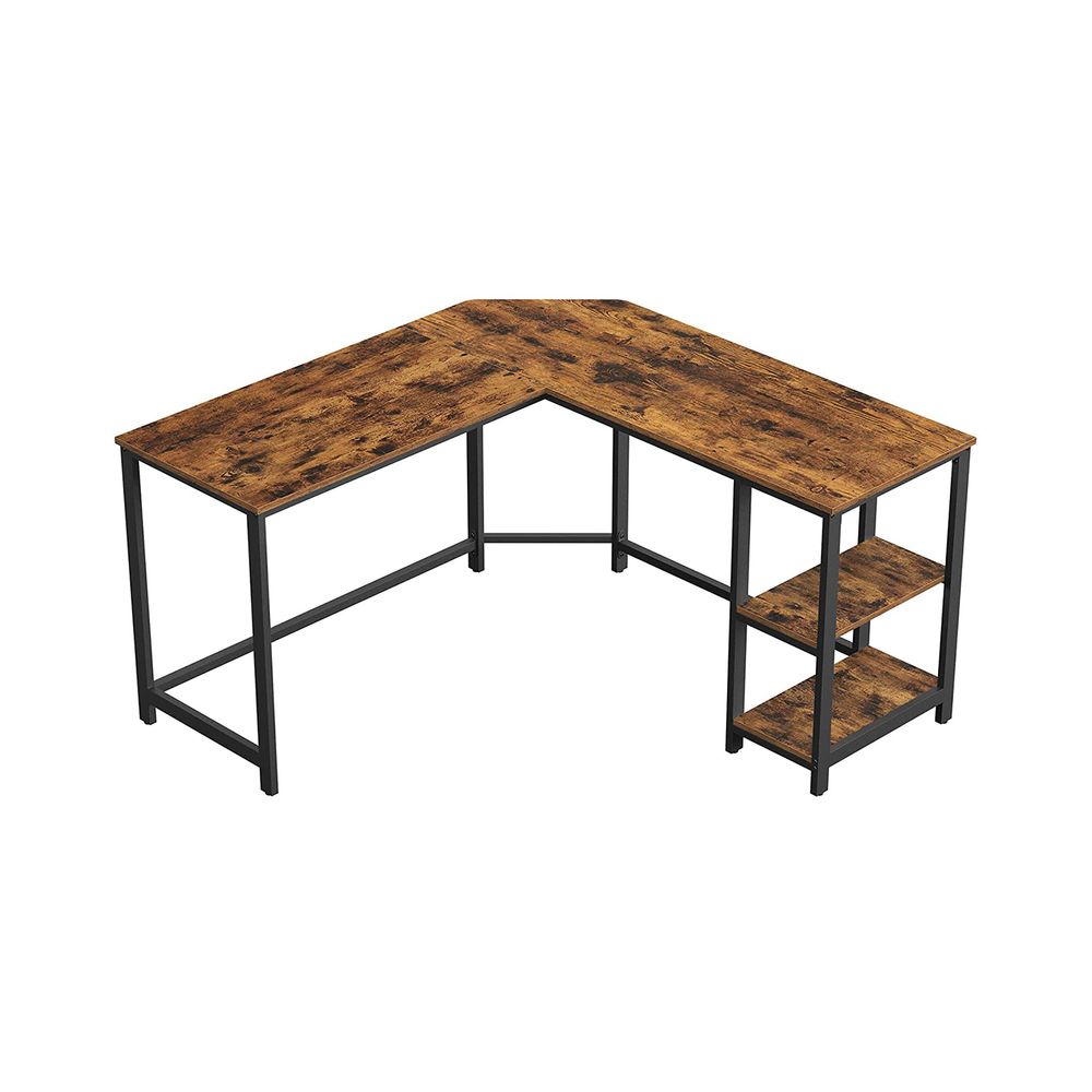 Industrial L-Shaped Computer Desk for Sale, Home Office