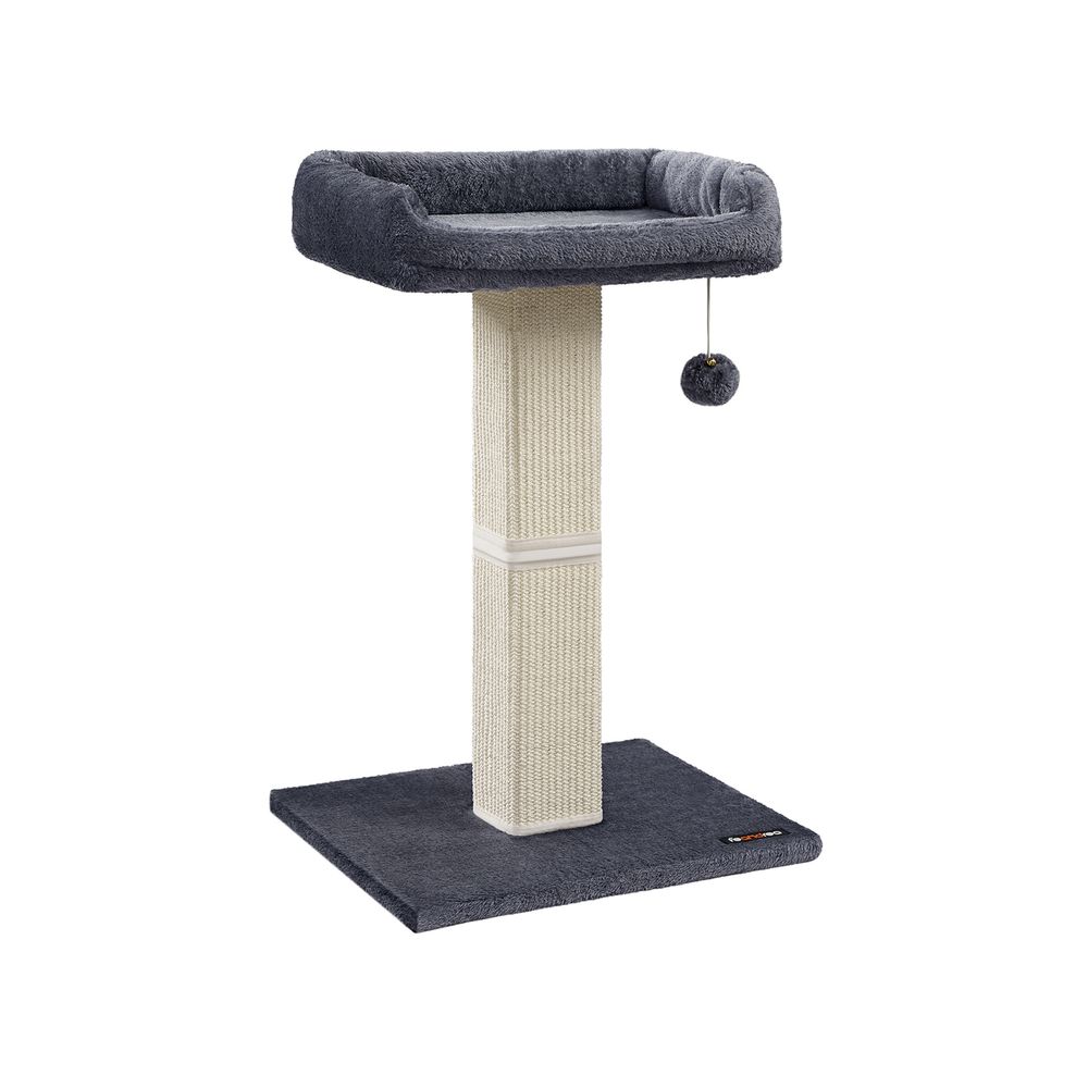 Grey cat outlet scratching post