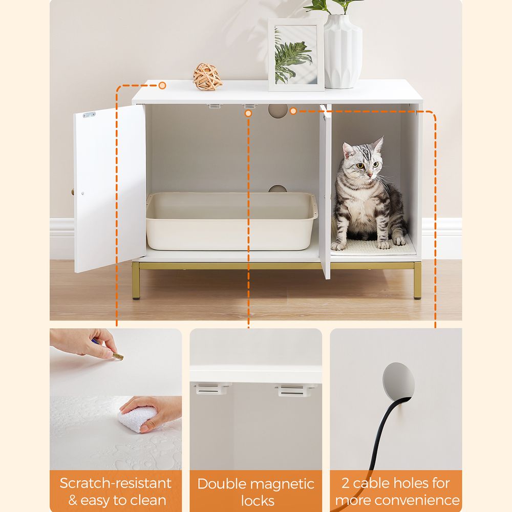 Easy Clean Modern Litter Box