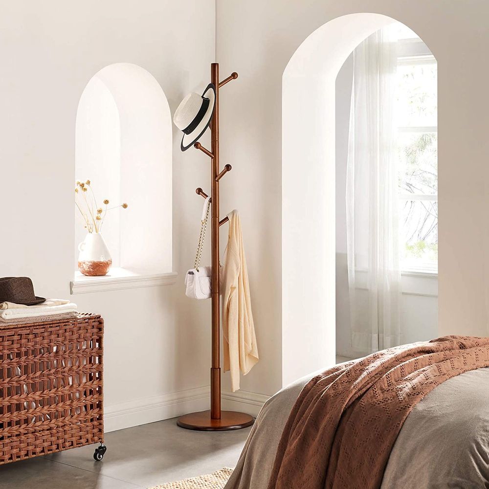 Coat Rack with 7 Rounded Hooks | Home Furniture | VASAGLE by