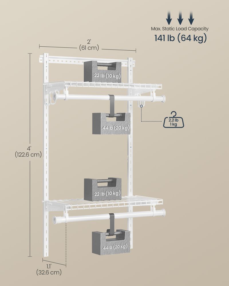 SONGMICS Closet System - Thumbnail 5