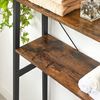Industrial Over-the-toilet Storage Rack with 3 Shelves