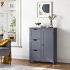 3 Large Drawers Floor Cabinet