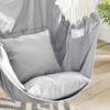 Hammock Chair with Stand Gray