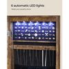 Wall-Mounted Jewelry Cabinet with Lights