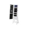 Mirrored Standing Jewelry Armoire