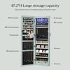 47.2-Inches Wall-Mounted Jewelry Cabinet