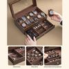 12-Slot Watch Box with Glass Lid