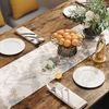 Industrial Brown Dining Table for 4 People