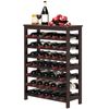 42-Bottle Wine Rack Free Standing Floor