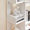 White 8 Shelves Tree-Shaped Bookshelf