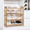 Bamboo Shoe Shelf