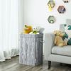 Bamboo Grey Laundry Hamper